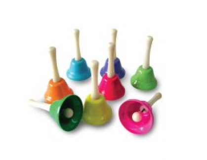 Rainbow Musical Handbells 8pieces set